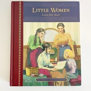 Little Women Hardcover Colored Pictures‎ Louisa May Alcott Book